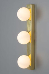 Noelani applique de salle de bain en laiton et 3 lumières - Salle de bains by Mullan