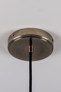 Senna textured ceramic pendant lamp