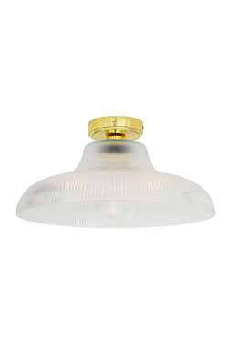 Plafonnier en verre prismatique Aquarius 30
