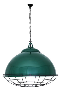 Suspension industrielle vert aqua Brussels - Suspension by Mullan