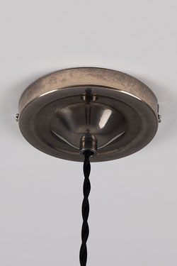 Suspension Paris finition argent antique