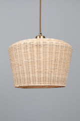 Suspension rotin naturel 30cm Manila - Suspension by Mullan