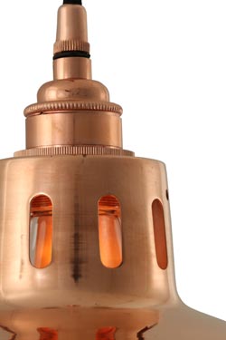 Suspension vintage en cuivre Berlin