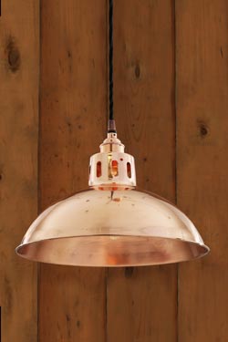 Suspension vintage en cuivre Berlin - Suspension by Mullan