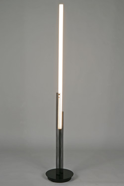 Hikari minimalist black metal mesh floor lamp - Floor lamps by Myo