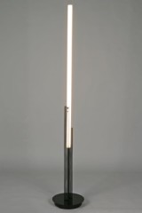 Hikari minimalist black metal mesh floor lamp - Floor lamps by Myo
