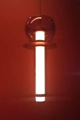 Venus burgundy crystal pendant light - Pendants by Myo