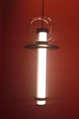 Venus vertical pendant lamp in clear crystal - Pendants by Myo