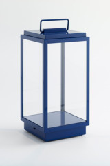 Blakes lanterne de table extérieur Bleu Navy - Lampe sans fil by Nautic by Tekna