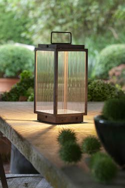 Blakes Table Lamp Lampe de table bronze verre Rivuletta