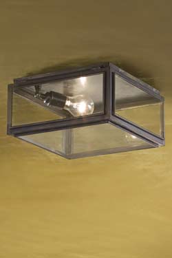Chelsea Medium antique bronze with clear glass - Ceiling lights by Nautic by Tekna