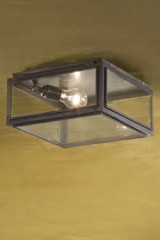 Chelsea Medium antique bronze with clear glass - Ceiling lights by Nautic by Tekna