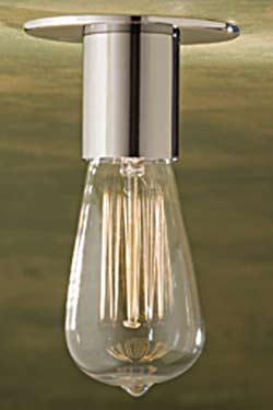 Cod polished nickel-plated bronze - Ceiling lights by Nautic by Tekna