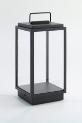 Blakes black table lantern on battery - Cordless lamps by Nautic by Tekna