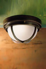 Cape Cornwall antique bronze - Exterior ceiling lights by Nautic by Tekna