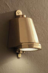 Spreaderlight 12V polished bronze  - Exterior path & step lighting by Nautic by Tekna