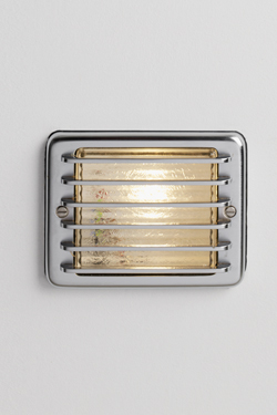 STEPLIGHT LED outdoor beacon in chromed metal - Exterior path & step lighting by Nautic by Tekna