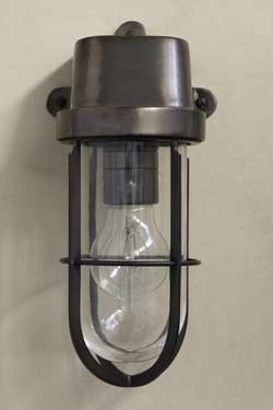 Admiral wall light in antique bronze - Exterior wall lights by Nautic by Tekna