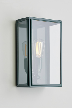 Essex green bottle lacquered outdoor wall lamp  - Exterior wall lights by Nautic by Tekna