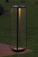 Grande lampe de jardin en bronze antique et LED - Lampe d'extérieur by Nautic by Tekna