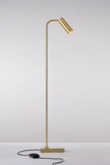 Marquesse lampadaire liseuse en métal laqué bronze - Lampadaire by Nautic by Tekna