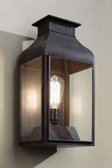 Pagode applique mur extérieur bronze antique - Applique d'extérieur by Nautic by Tekna