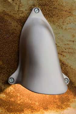 Shell light applique bronze chromé mat - Balisage by Nautic by Tekna