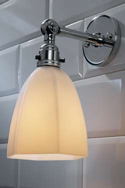 Stiffkey Ondine bronze chromé - Applique by Nautic by Tekna