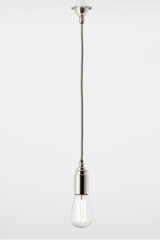 Thornpete suspension minimaliste en nickel poli - Suspension by Nautic by Tekna