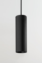 Tube hanging suspension tube laquée noire - Suspension by Nautic by Tekna