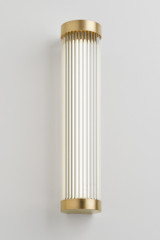 Mercer long Art Deco wall lamp with glass tube ROD - Wall lights by Nautic by Tekna