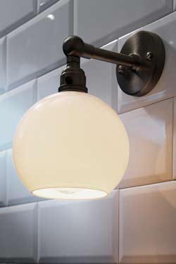 Stiffkey Bobèche antique bronze wall light - Wall lights by Nautic by Tekna