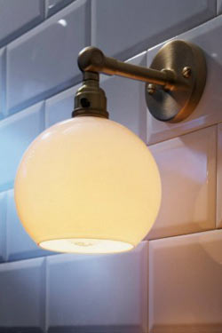 Stiffkey Bobèche matt bronze wall light - Wall lights by Nautic by Tekna