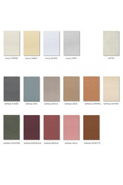 Applique double Ramure en nickel satiné et abat-jour gris fumé