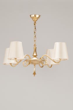 Vendome antique chandelier in gilded bronze - Chandeliers by Objet insolite