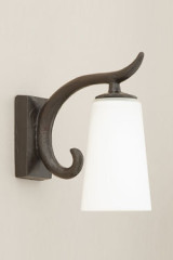 Delia petite applique lanterne en bronze noir - Applique d'extérieur by Objet insolite