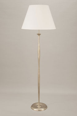 Dora lampadaire classique finition nickel - Lampadaire by Objet insolite