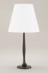 Dora lampe de table en bronze massif patiné noir - Lampe de table by Objet insolite