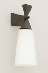Axel small outdoor or bathroom wall lamp in black patina bronze - Exterior wall lights by Objet insolite
