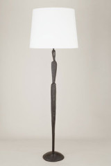 Jude contemporary floor lamp in black patina bronze - Floor lamps by Objet insolite