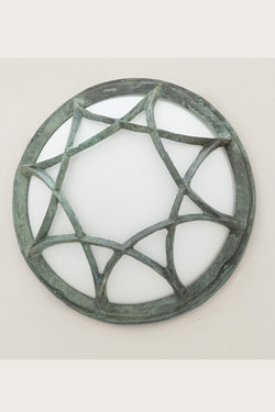 Gaia applique d'extérieur ou de salle de bain en bronze vert-de-gris - Applique d'extérieur by Objet insolite