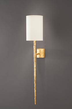 Héra applique longue lance en bronze doré - Applique by Objet insolite
