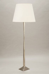 Inès lampadaire contemporain argenté  - Lampadaire by Objet insolite