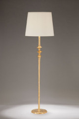 Lampadaire pied en bronze massif doré Mancha - Lampadaire by Objet insolite