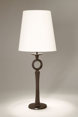 Lampe de table forme chandelier en bronze massif Diego - Lampe de table by Objet insolite