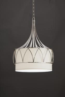 Tiara crown pendant in nickel finish bronze - Pendants by Objet insolite