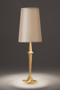 Adam narrow golden table lamp - Table lamps by Objet insolite