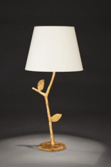 Flora golden vegetable table lamp - Table lamps by Objet insolite