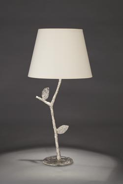 Flora silver vegetable table lamp - Table lamps by Objet insolite