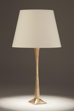 Ines table lamp in gilded bronze - Table lamps by Objet insolite